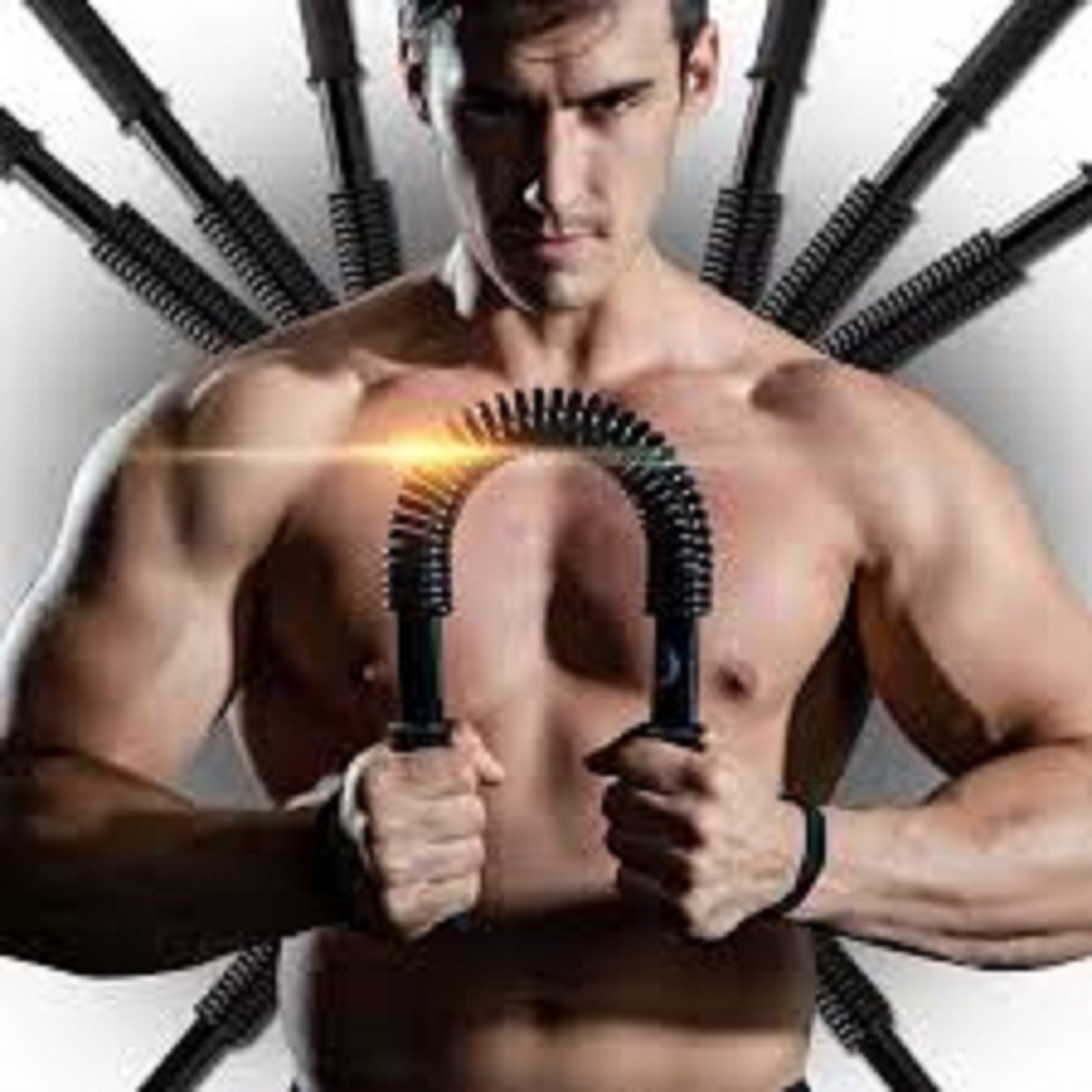 ( 50KG )Spring Arm Strength Hand Gripper Arm Power Twister Gym Expander by NIPA SHOP BD. 