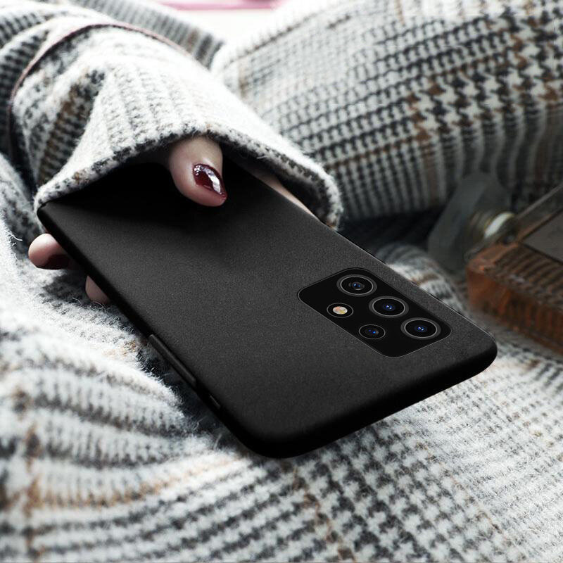 For Galaxy A72 Phone Case Anti Shock Slim Soft Matte Quicksand Phone Cover for Samsung A72 Cases. 