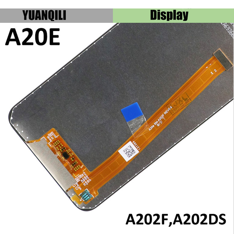 A20e LCD For Samsung Galaxy A20e LCD Display Touch Screen Digitizer Assembly A202 A202F A202F/DS LCD Screen. 