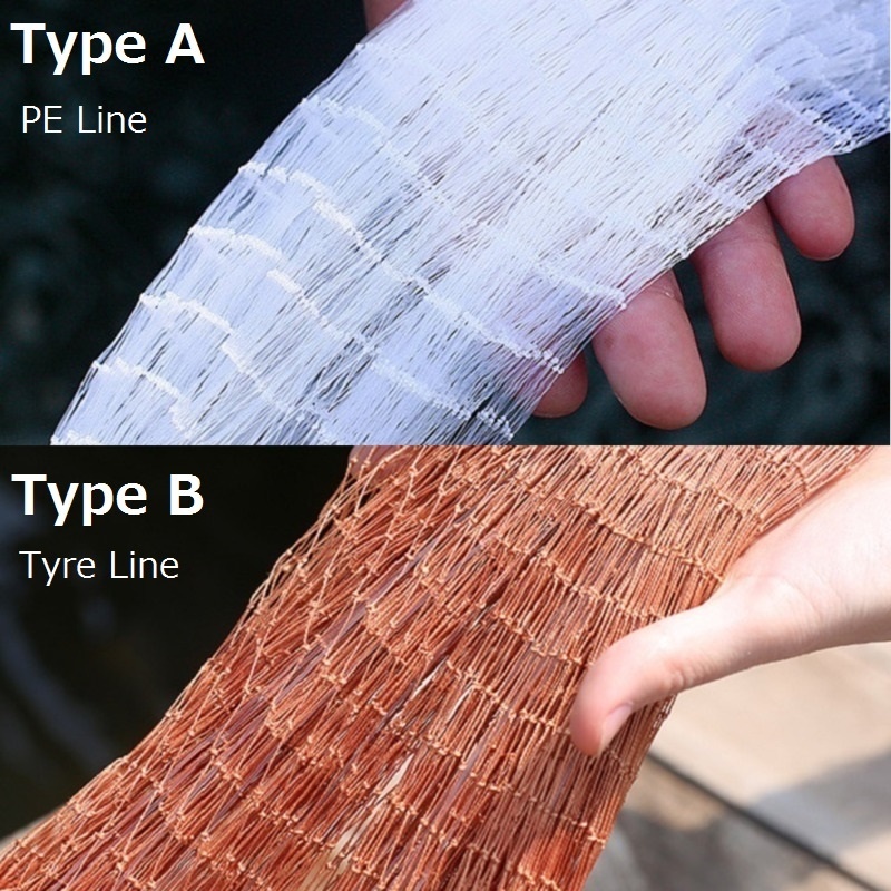 Cast Nets Fishing Net 2.4M-7.2M Hand Throw Cast Net American Style Catch Fishing Net Small Mesh Fishing Trap Nets Without Sinker. 