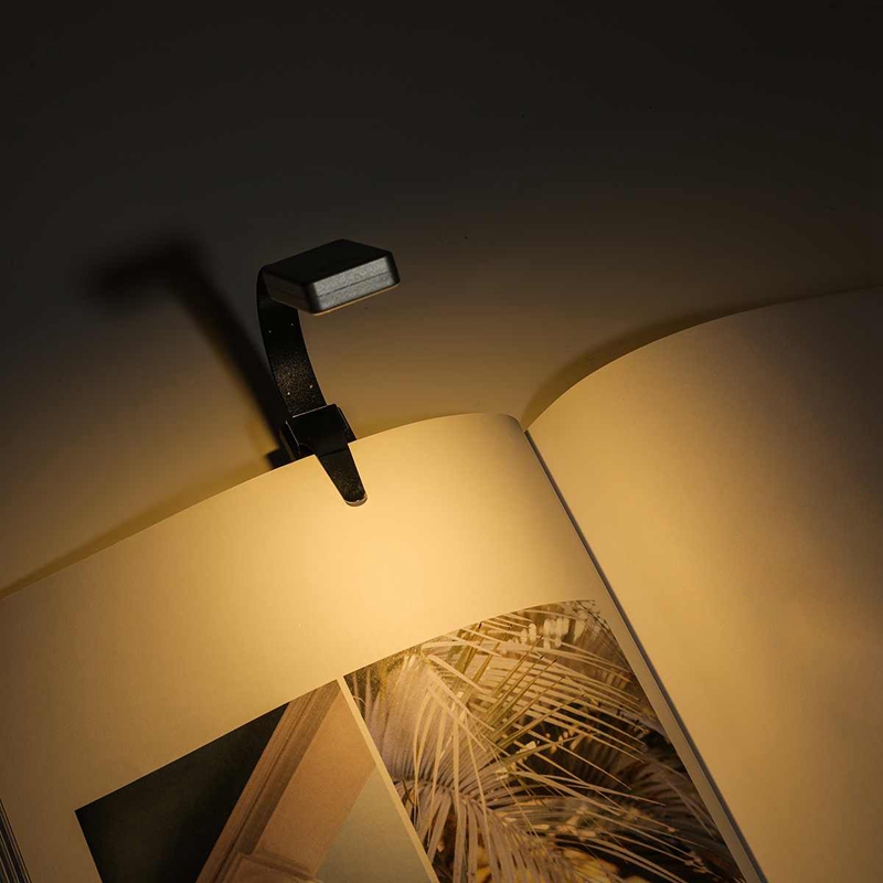 Rechargeable E-Book Led Light for Kindle Paper Usb Reading Lamp Clip. 
