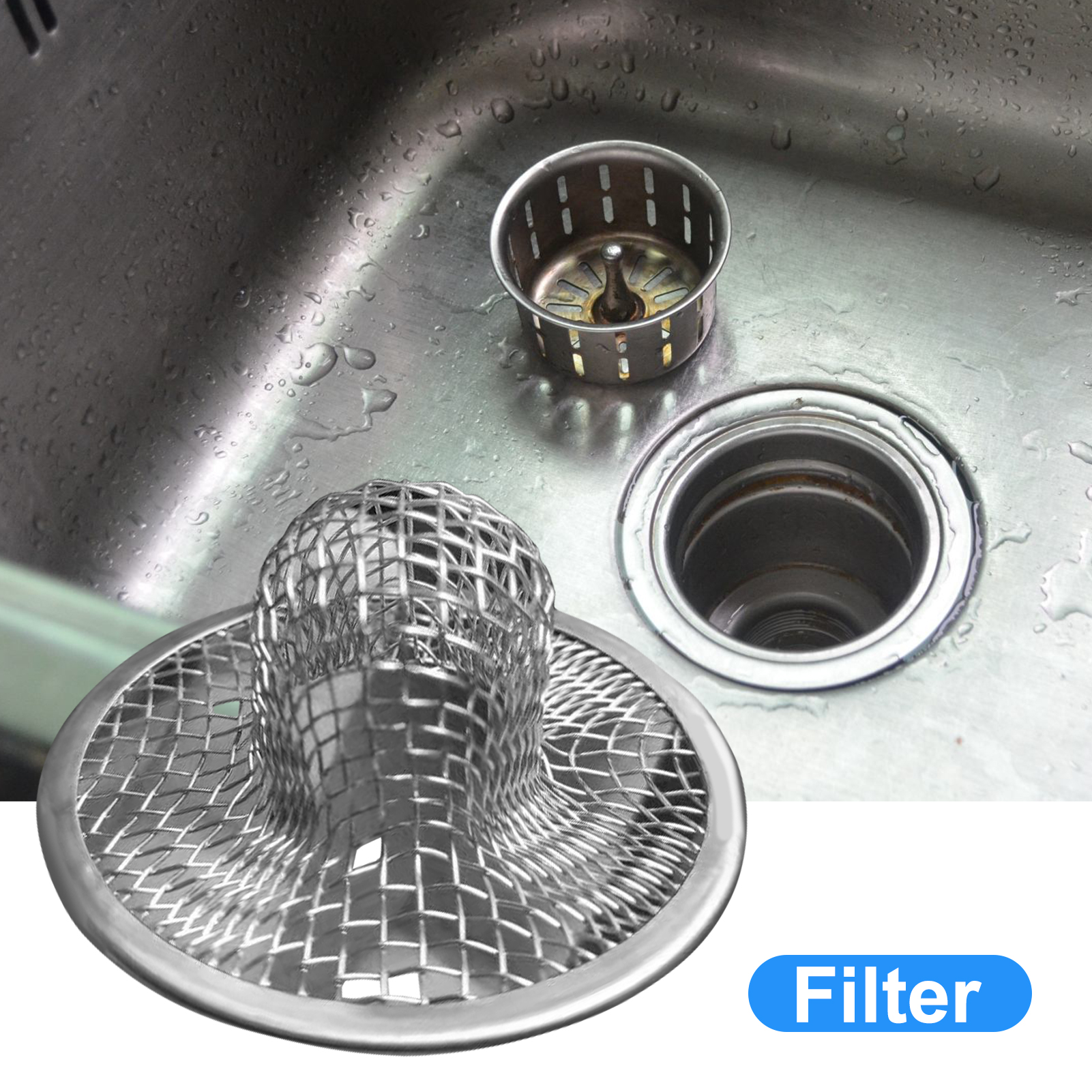 Sewer Strainer Dense Texture Smooth Surfe Stopper Filter. 