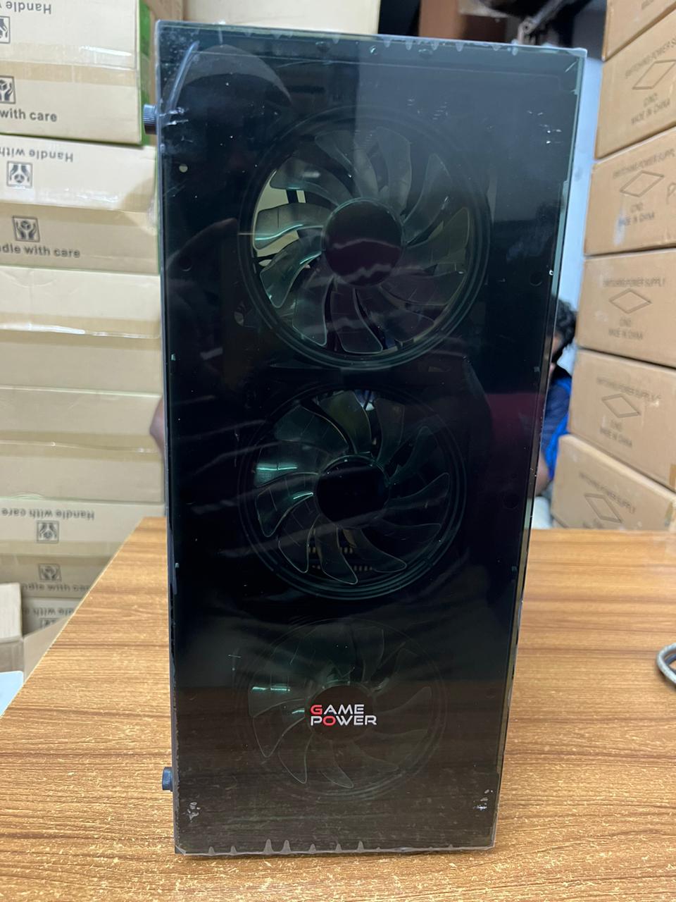 GAME POWER  RGB GAMING CASE 4 RGB FAN. 