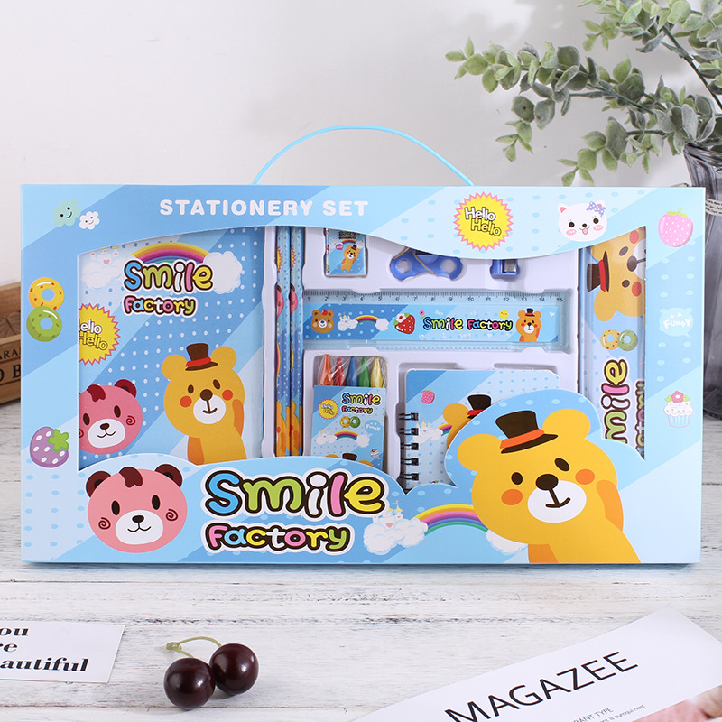 Elementary school student gifts, children's gifts, prizes, school supplies, school stationery sets, gift boxes, direct sales, wholesale