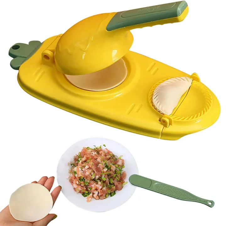 2 in 1 magic cake maker -2 in1 dumpling maker diy kit wrapper presser manual Labor-machine kitchen gadgets mini size. 