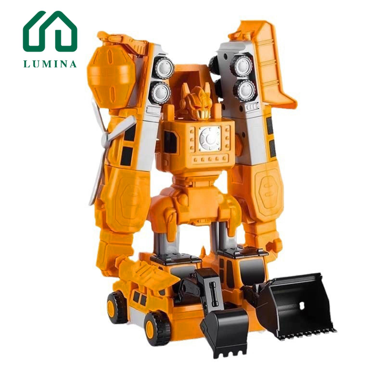 Lumina Educational Construction Vehicle Toys 35 Pcs Magnetic Transform Engineering Car Toy Set with Storage Box Educational Puzzle Toy for Toddlers Interactive Learning Activities Easy Assembly Engineering. 