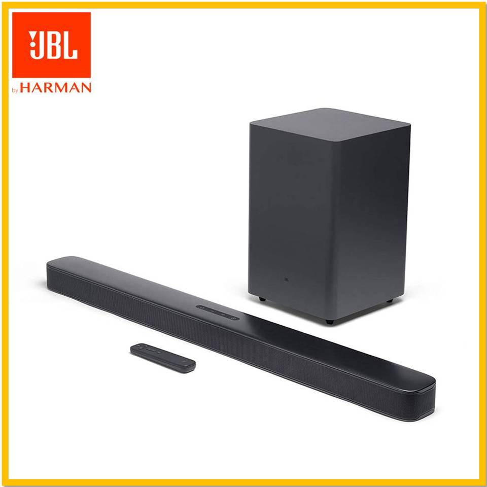 JBL Bar 2.1 Deep Bass Soundbar with Wireless Subwoofer