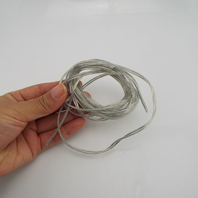 Angelila Transparent Wire for Signage Heavy Duty 28/26/24/22/20/18AWG for LED Strip Light Neon Lights 2 Core Copper Power Cord Cables DIY Electronic Wires. 
