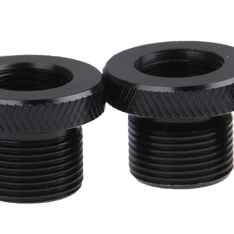 1PC of 5/8" x 24 to 1/2-28 to M14x1 to M14x1.5 For Barrel Thread Adapter. 