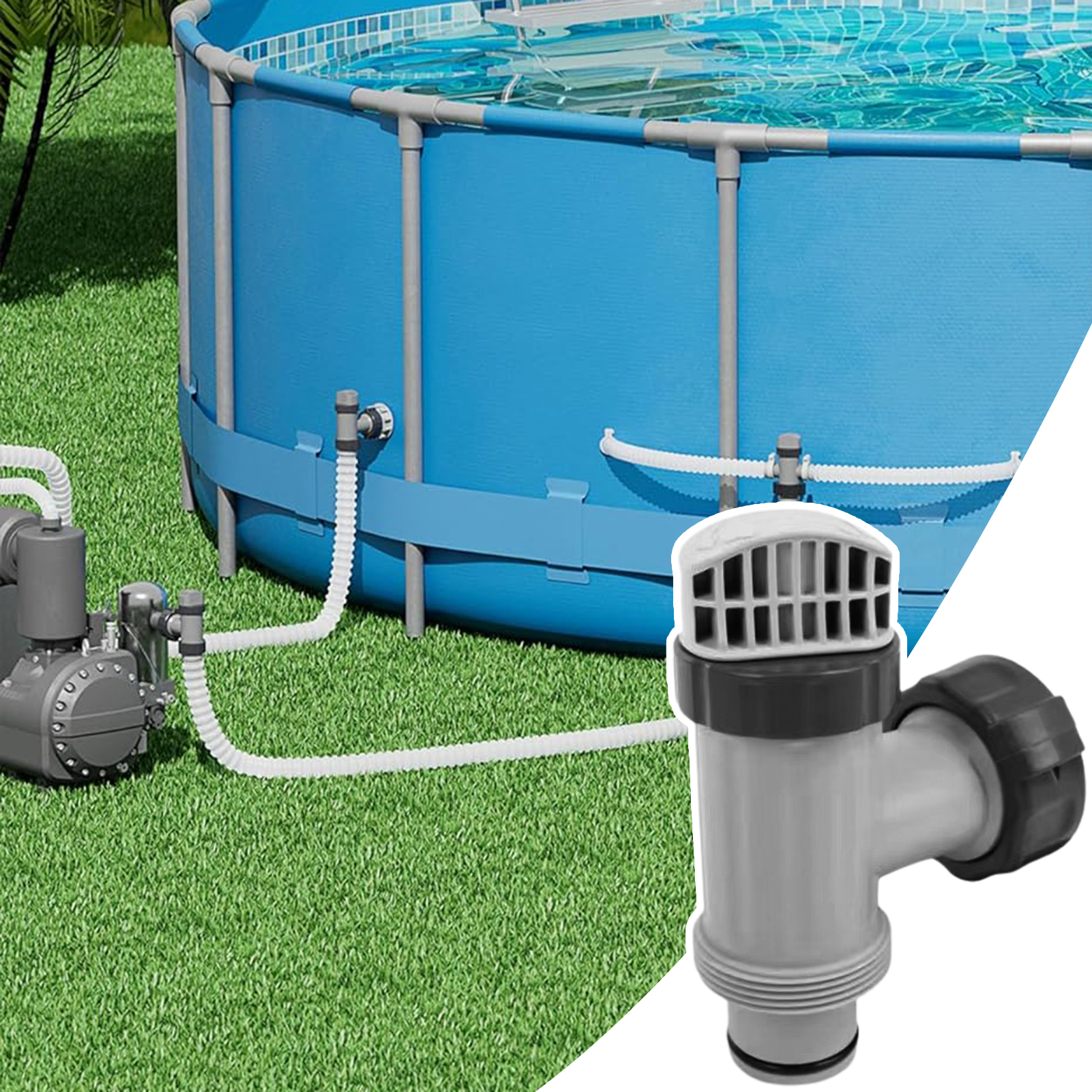 Pool Filter Pump Replacement Intex Filter Pump Plunger Valve Replacement Quick Split Hose System for Swimming Pools Universal Valve for 28635eg 28633eg Buy Swimming Pool Water Circulation. 