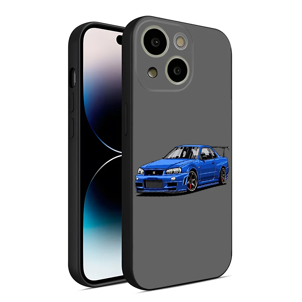 Miata Mx5 Na Red Phone Case For 14 Pro Max For Iphone 15 13 12 Mini 11 Xr X Xs Pro Max 8 6s 7 6 Plus Back Covers. 