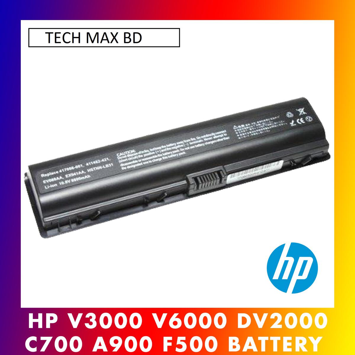HP Compaq Laptop Battery A900 C700 F500 F700 V3000 V6000 DV2000 DV6000 Laptop Battery