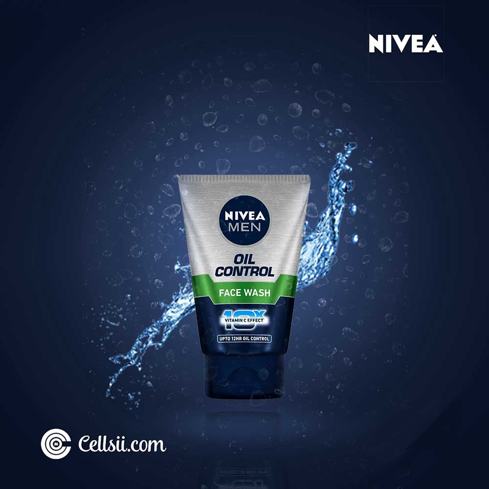 Nivea Men Oil Control Face Wash 100g