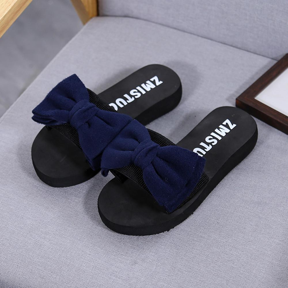 flip flops with bow on top
