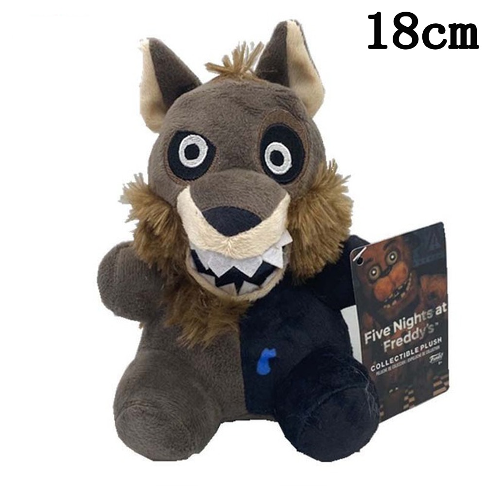 toy FNAF Foxy bonnie Springtrap Freddy Nightmare Doll Plush Toys. 