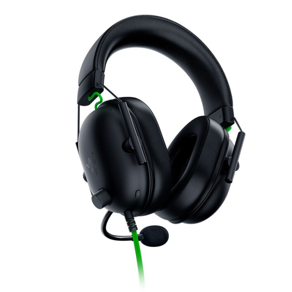 Razer BlackShark V2 X Wired Gaming Headset with Razer TriForce 50mm Driver HyperClear Noise Reduction Mic 7.1 Surround Sound. 