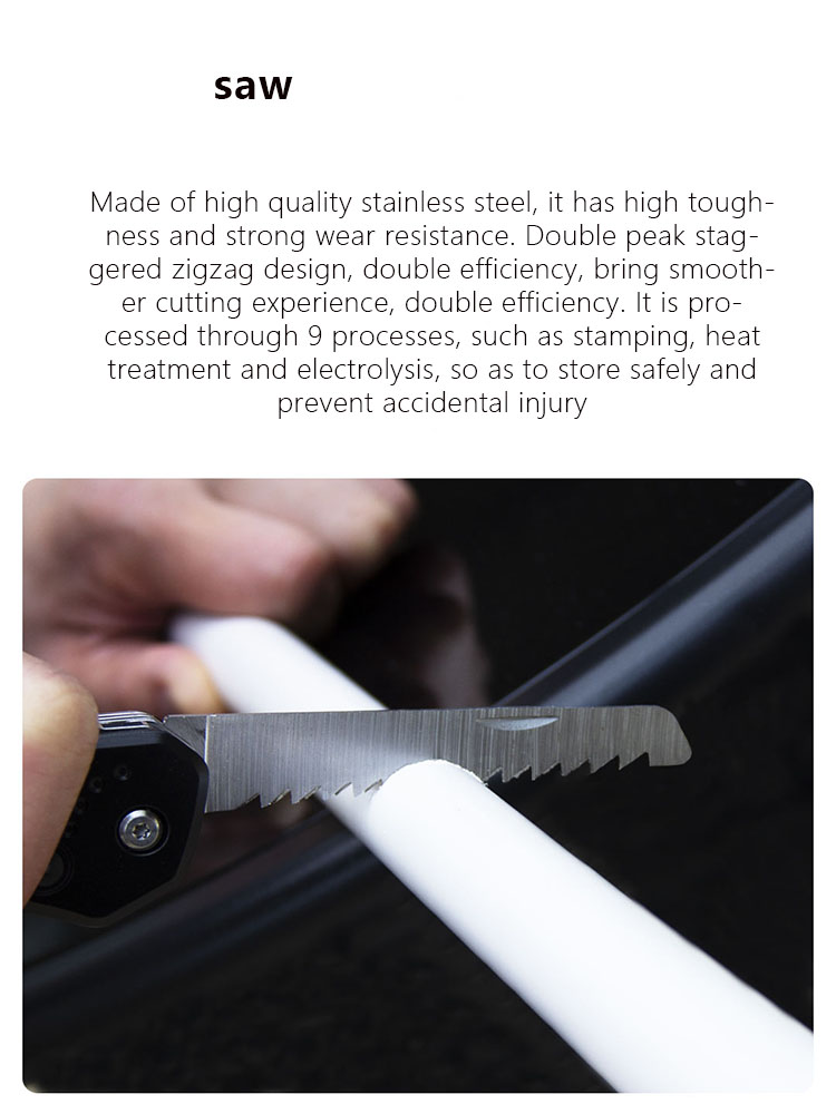 Xiaomi Marsworker Multifunctional Combination Car Wrench Knife Six Functions Tools (Mshw001)