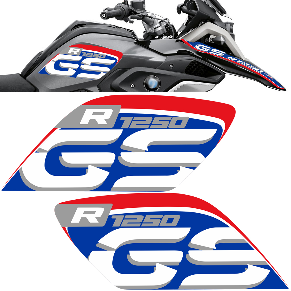 Trunk Tank Pads Protector R 1250 GS Stickers For BMW R1250GS Windshield Windscreen Handguard GSA Adventure Motorcycle 2019 2020. 