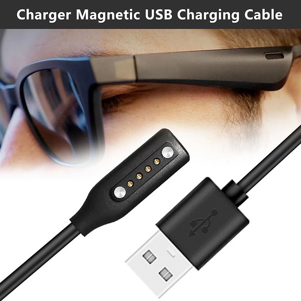 Portable For BOSE Frames Fast Charging Wireless Charging Power Cable Smart Glasses Charger Power Adapter For BOSE Frames. 