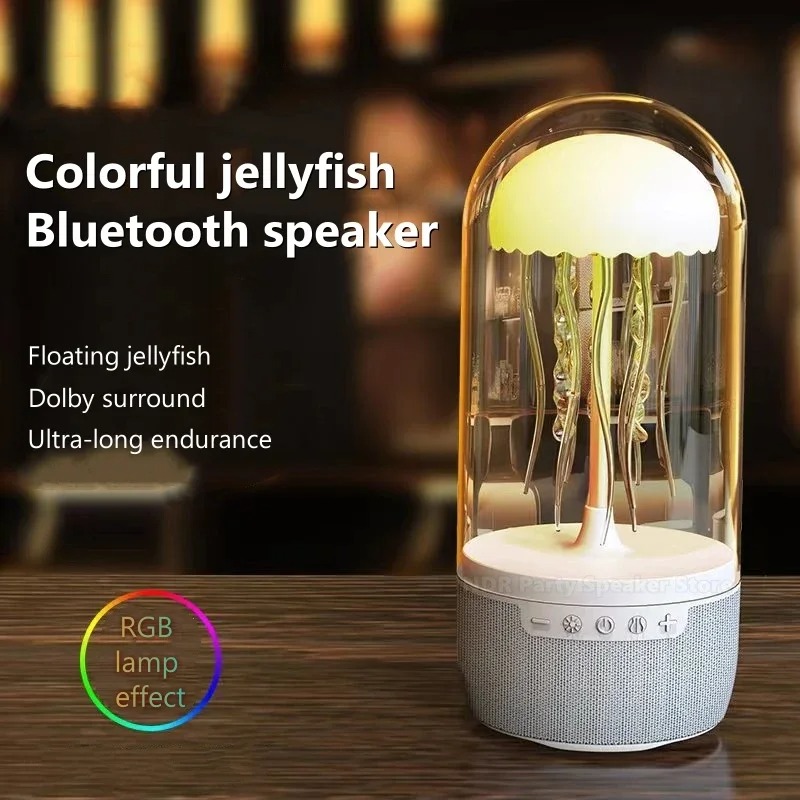 Max 113 Jellyfish Speaker with Colorful Octopus Lights. MAX-113 Smart Light Color Speaker Sound Instrument Max113. 