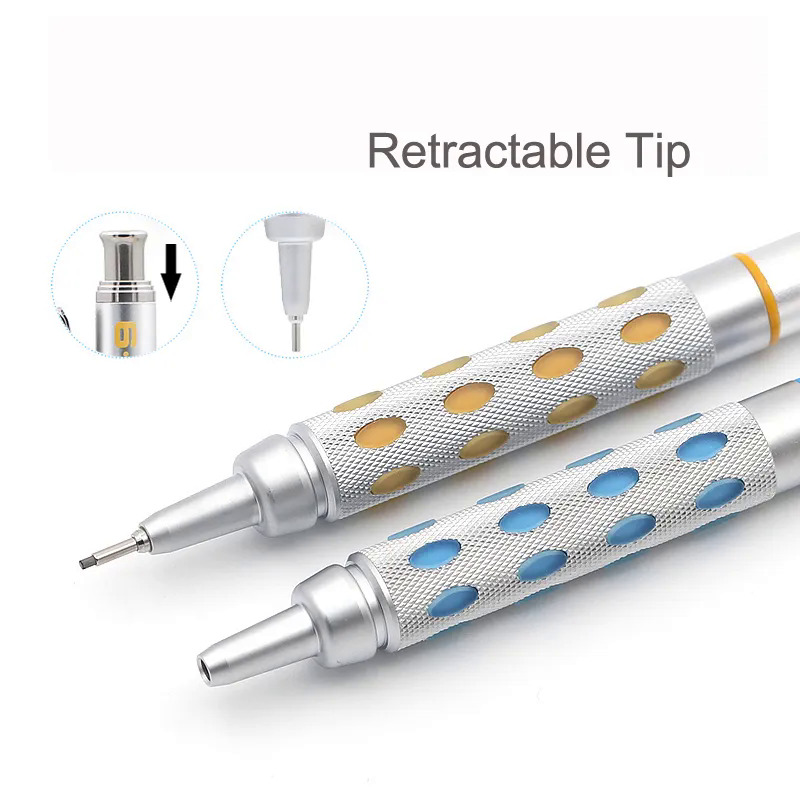 1pcs Pentel GraphGear 1000 Drawing Mechanical Pencil Student Use Not Easy to Break Lead Mechanical Pencil 0.3 0.5 0.7 0.9mm. 