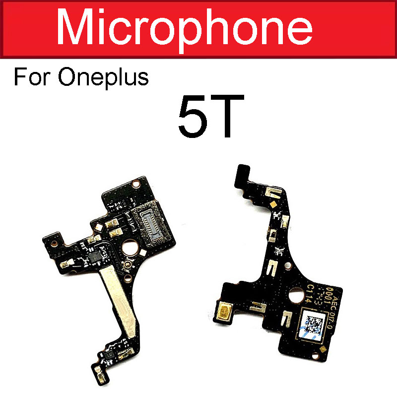 Microphone Board Module For OnePlus 1+ 1 2 3 3T 5 5T 6 6T 7 7T Pro Motor Microphone Flex Cable Replacement Repair Parts. 