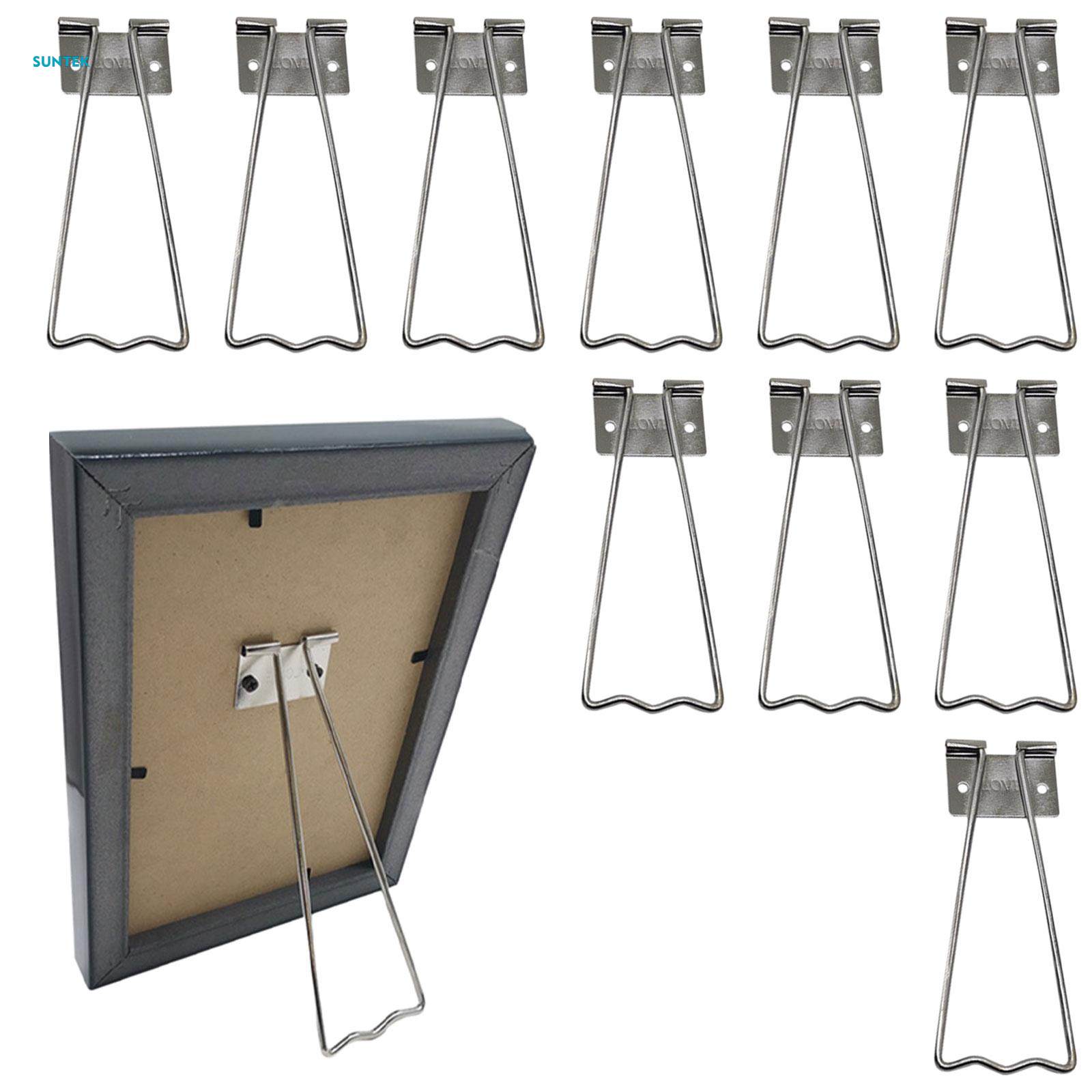 10Pcs Photo Frame Easel Back Stand Picture Frame Stands Backboard Holder. 
