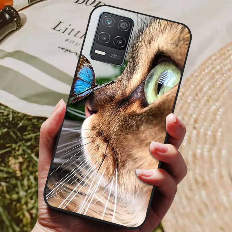 For realme narzo 30 5G Case Silicon Back Cover Phone Case for Realmi Realme Narzo 30 8 5G Cases Soft bumper coque Realme 8 5G. 