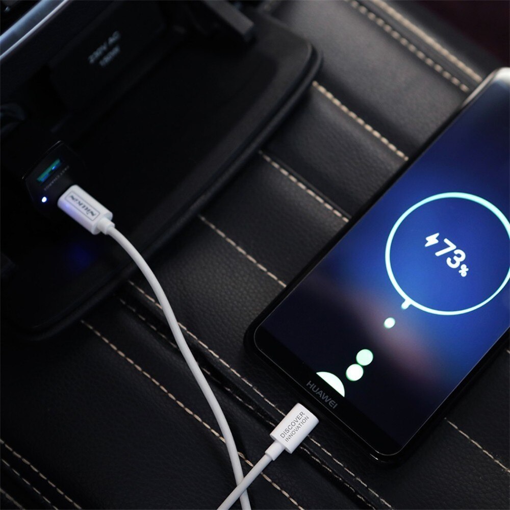 【happy one】NILLKIN USB Lightning for iphone Xs max Xr X 8 7 6 plus For fast charging cables mobile phone charger cord data. 
