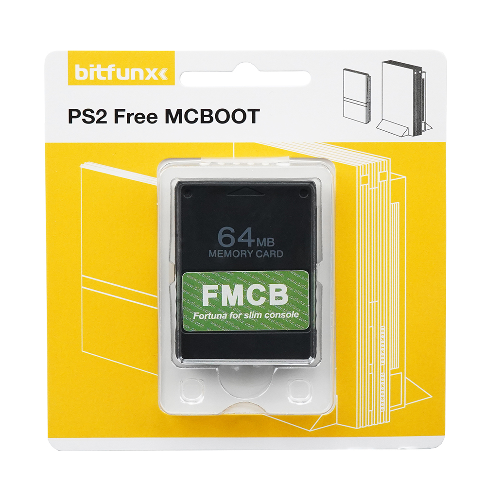 Bitfunx Fortuna FMCB Free McBoot Memory Card for Sony Playstation