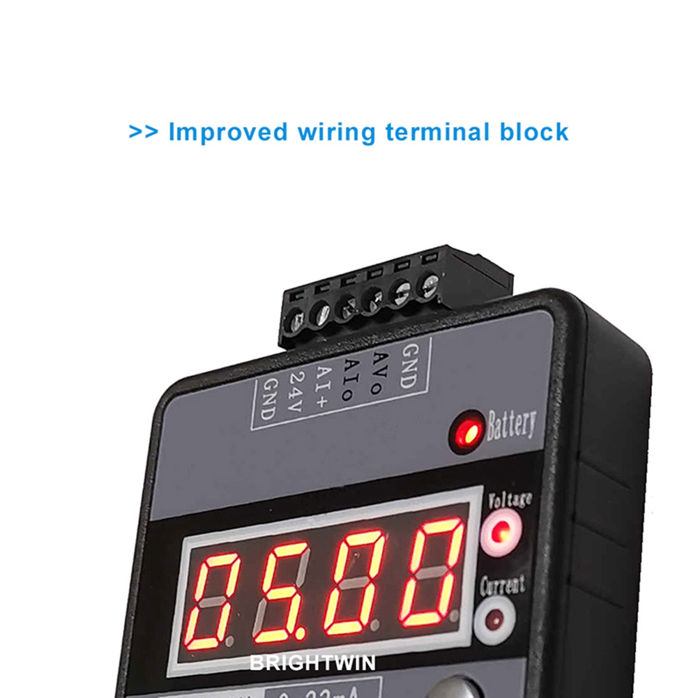4-20MA Current Voltage Signal Generator, for PLC and Panel Debugg. 