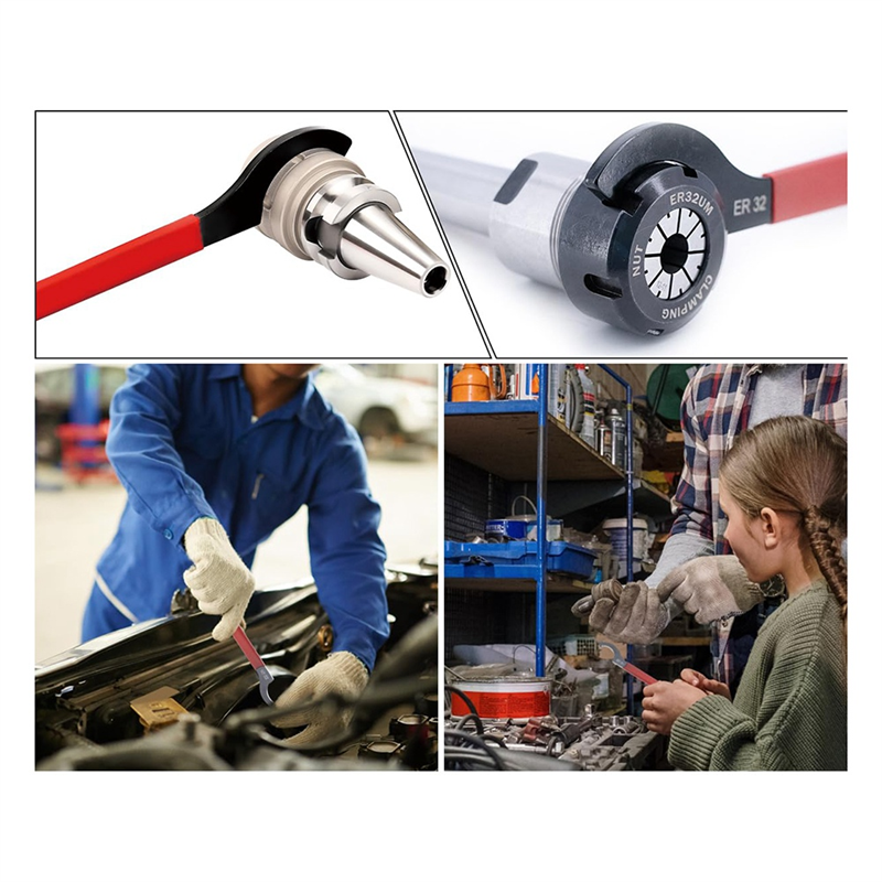 Coilover Spanner Wrench Set 2Pcs Coilover Wrench for Suspension System and Shock Adjustment