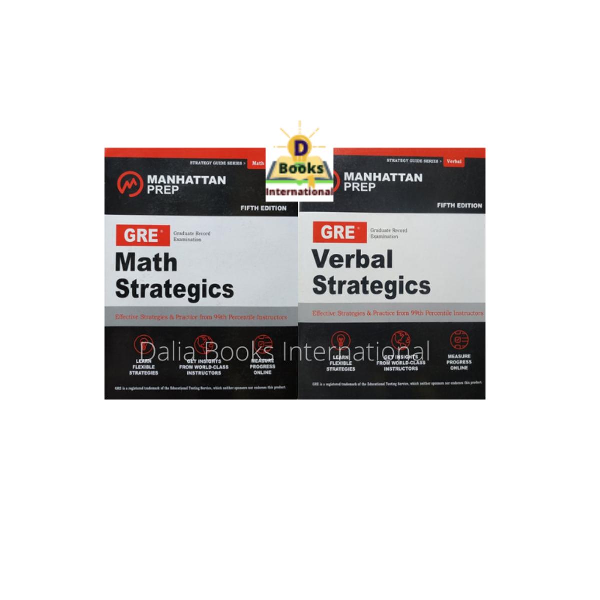 Manhattan Prep GRE Math & Verbal Strategies