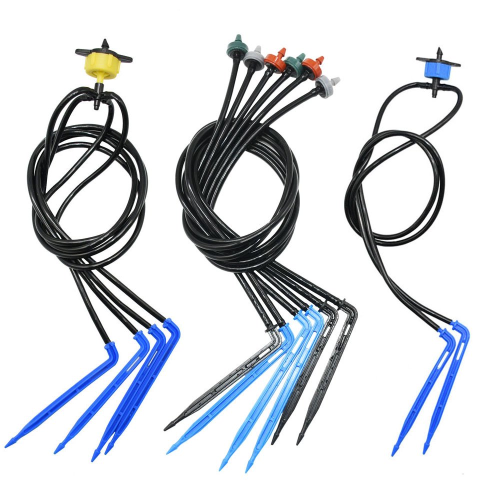 2L 4L 8L Dripper Micro Irrigation 1/2/4-way Arrow Dropper Connector Cross Water Splitter Emitter Drip Arrow Irrigation System