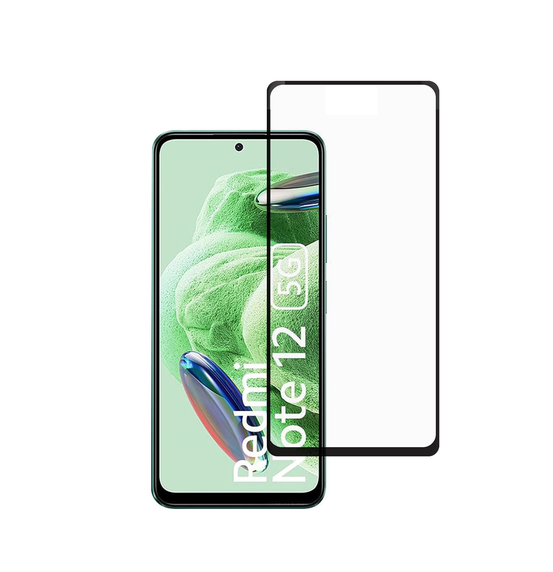 Redmi Note 12 Hd+ OG Tempered Glass Screen Protector (Full Screen Coverage)