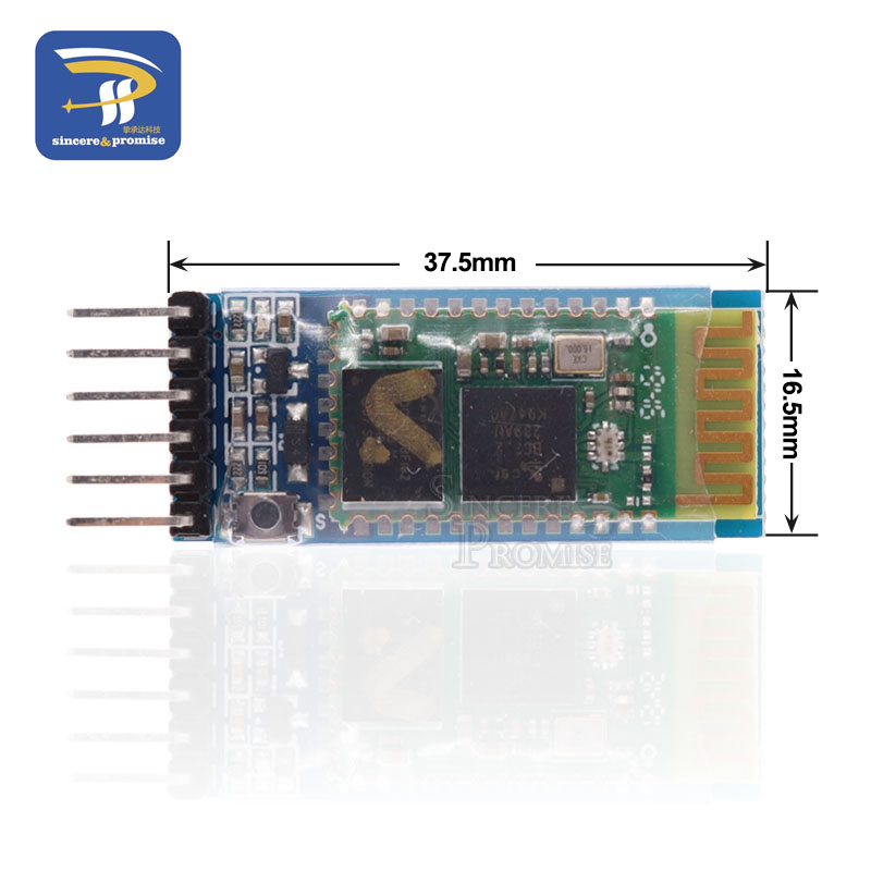 【YIYANGMAOYI111】HC-05 HC-06 master-slave anti-reverse, Bluetooth serial pass-through module, wireless serial For. 