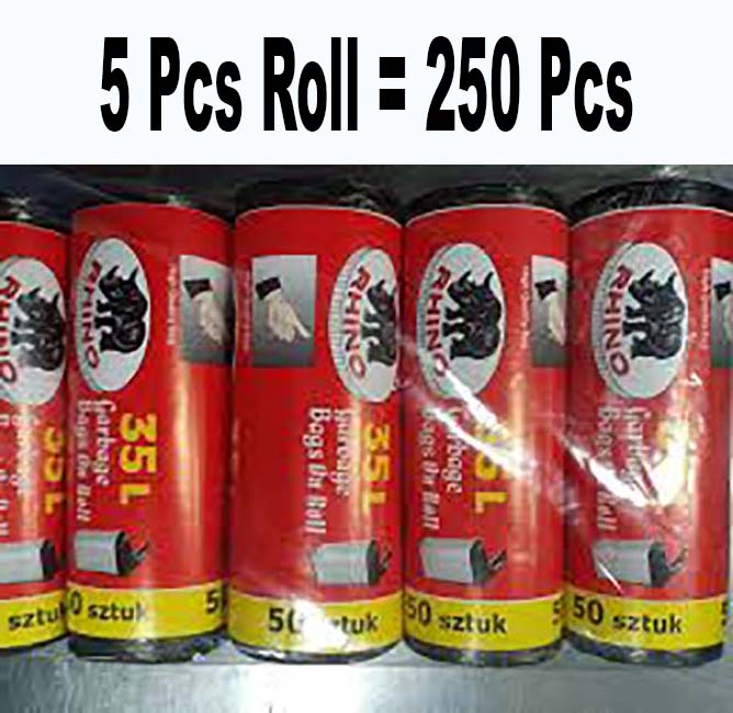 High Quality - Roll 50 pc 35 liter garbage bag - Easy to Use And Maintain - Refine and Excellent - Reliable and Durable. 