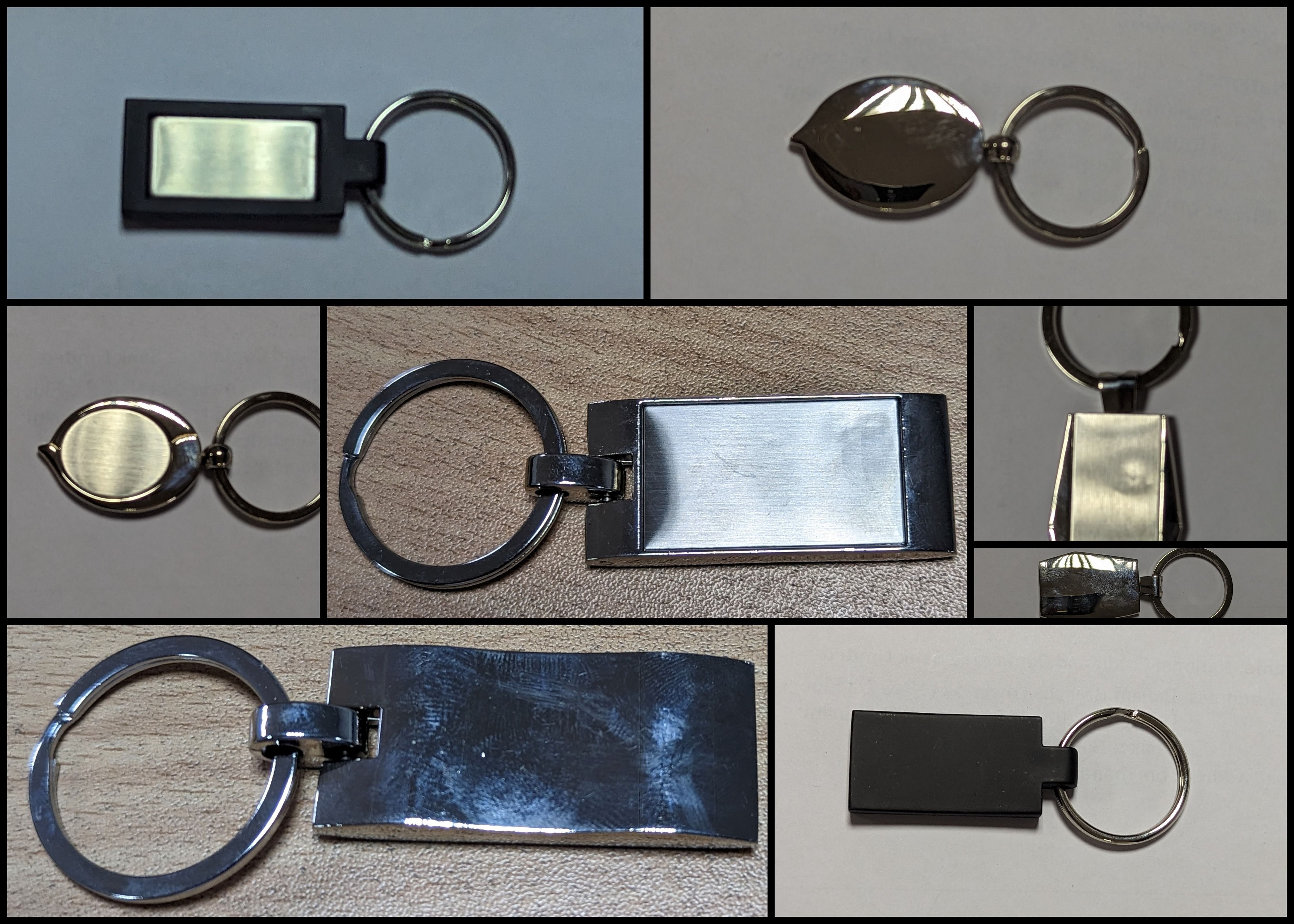 Personalized Key Ring - Customized Key Chains with Name or Any Text