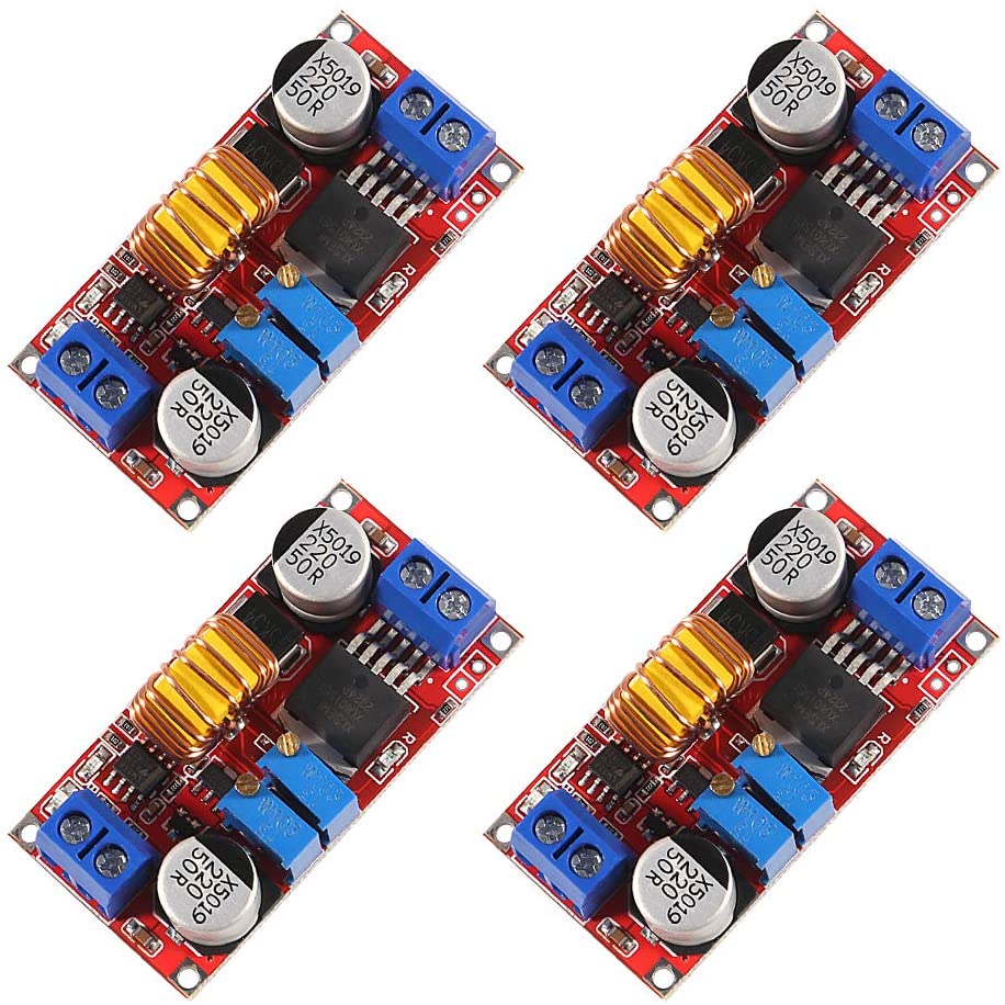 XL4015 Buck Converter DC DC Step Down XL4015 Module Buck Converter 5V-32V To 0.8V-30V 5A 75W XL4015 5A Module Adapters. 