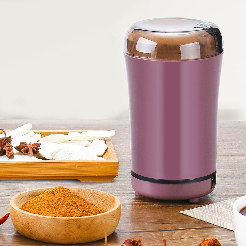 Versatile Portable Electric Coffee Grinder: Grind Herbs, Spices, Nuts, and Grains Effortlessly. 