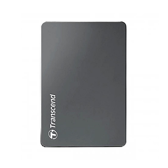 Transcend StoreJet 25C3N 1TB USB 3.1 Ultra Slim Iron Gray External HDD TS1TSJ25C3N. 