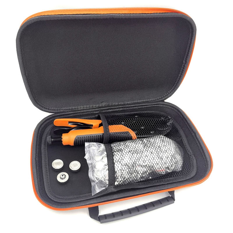 Heavy Duty Snap Fastener Tool,Snap Setter Tool Kit with 30 Sets, for Boat Cover, Snap Button with Portable Bag Durable Black