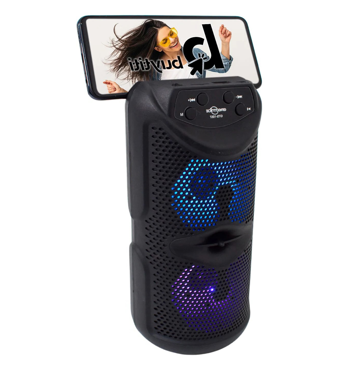 6 Inch Bluetooth speaker / High Bass Bluetooth speaker/ Wireless Bluetooth Rechargeable Speaker EXTRA BASS (FM Function) ( Mobile holdable Funtion). 