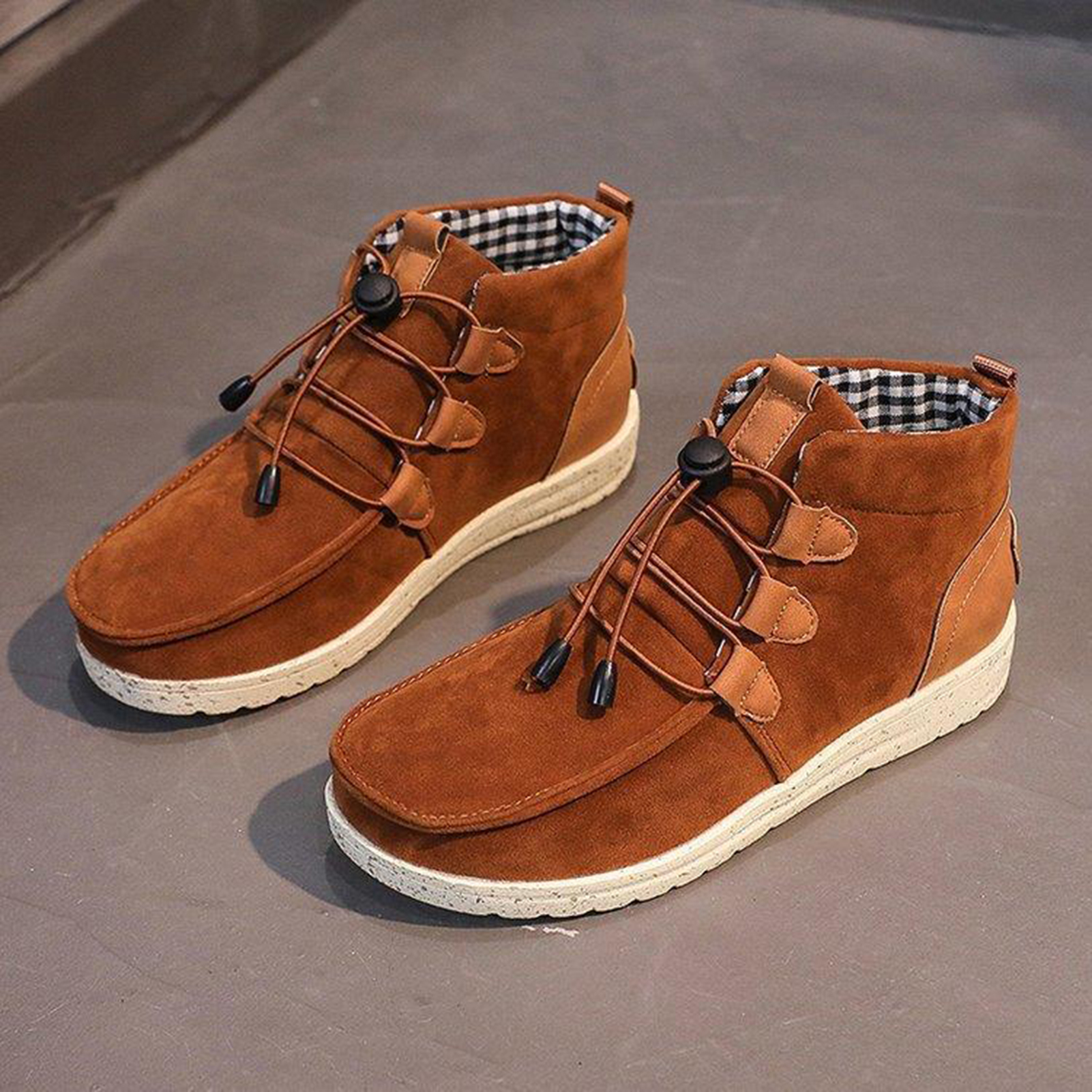 Womens Warm Snow Boots Winter Anti-Slip Ankle Boots for Shopping Dating Outdoor