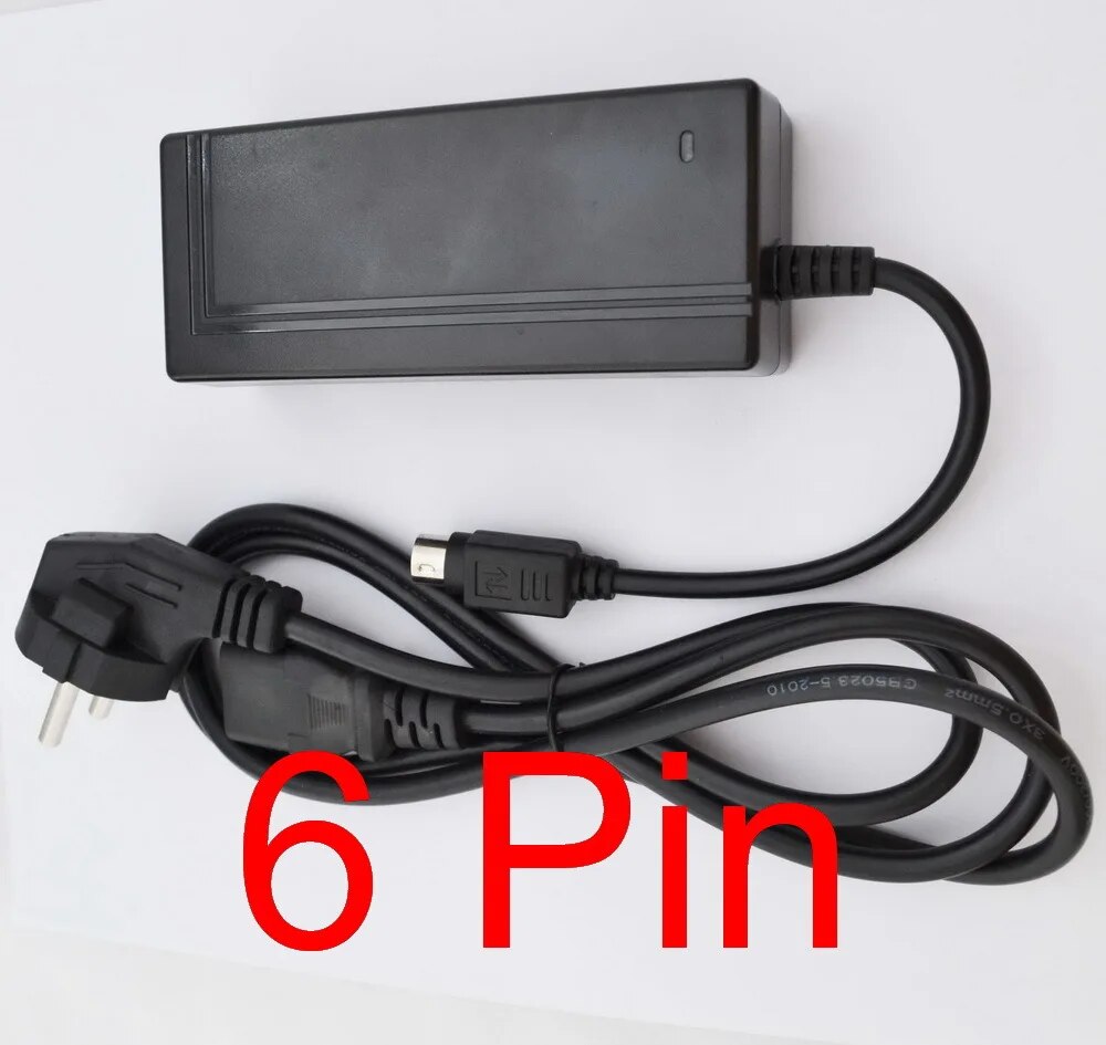 1PCS 6pin 100V - 240V AC to DC 12V / 5V 2A for HDD Enclosure Case Power Supply Adapter 6 pin 2000mA EU US AU UK Plug
