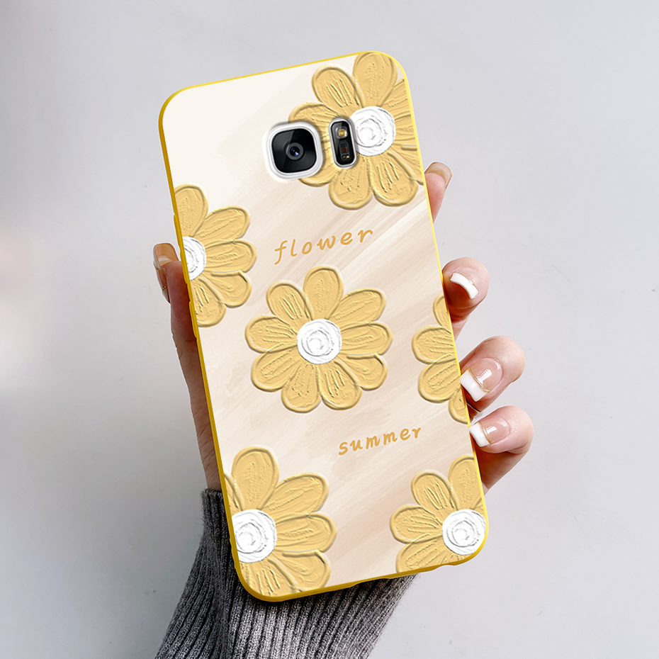 For Samsung Galaxy S7 Edge Case Cute Panda Silicon Soft TPU Back Cover Phone Case For Samsung Galaxy S6 S7 S 7 6 Edge Capa Funda. 