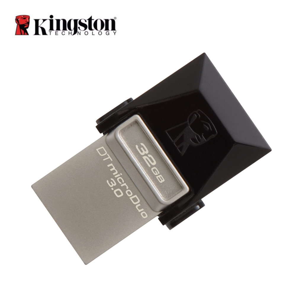 Kingston USB 3.0 pen drive Smartphone Micro Memory 16gb 32gb 64gb Portable Storage Stick microDuo OTG usb flash drive pendrive. 
