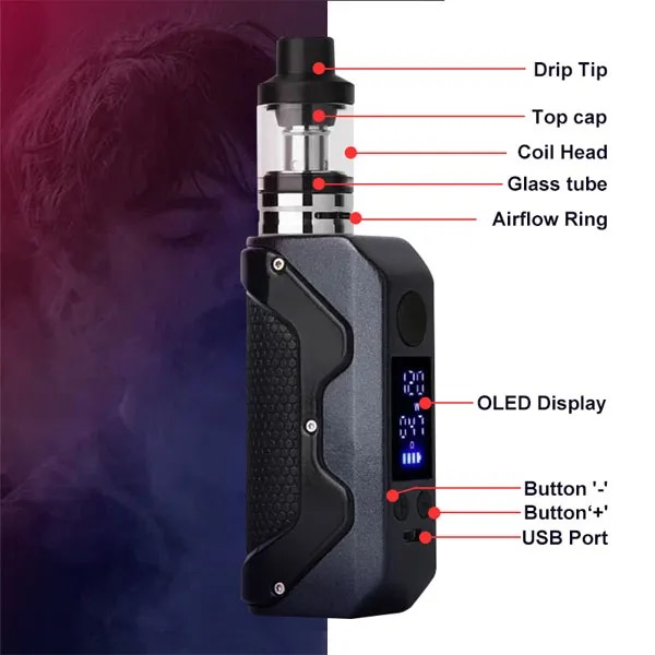 PRC product high performing Vape E cigarette Pod Kit Empty Vape Tank  Starter Kit M8 100w - 1 piece | Daraz.com.bd