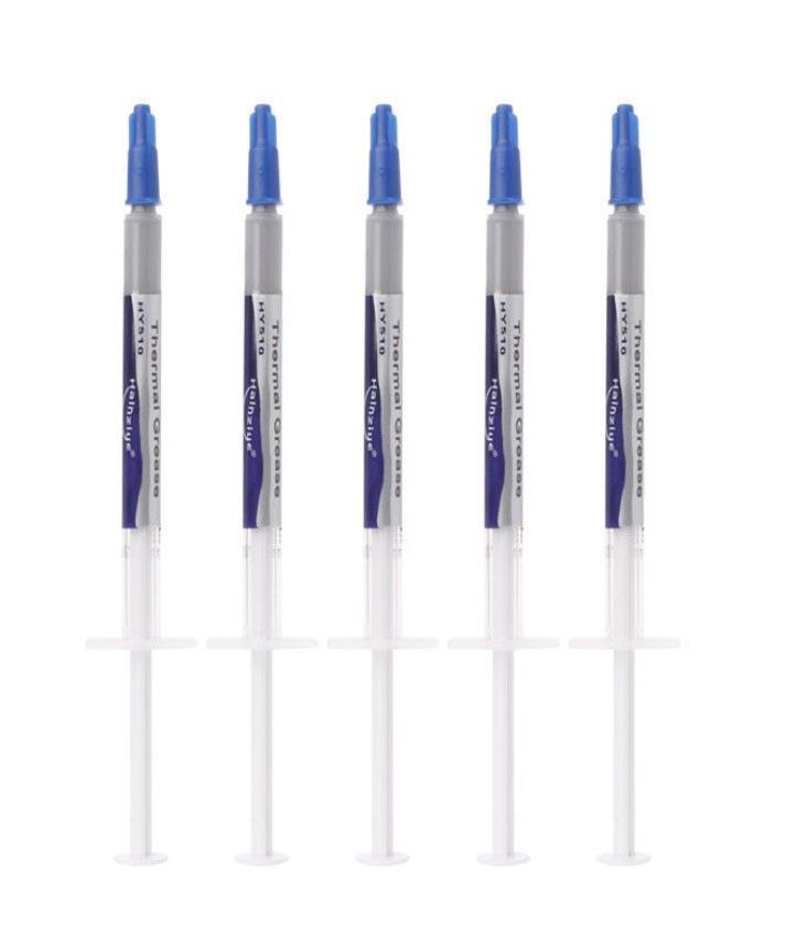 Pack of 5 Hm 510 Thermal Grease Heatsink Compound for CPU GPU LED Electronic Component Heat Transfer 5 pcs