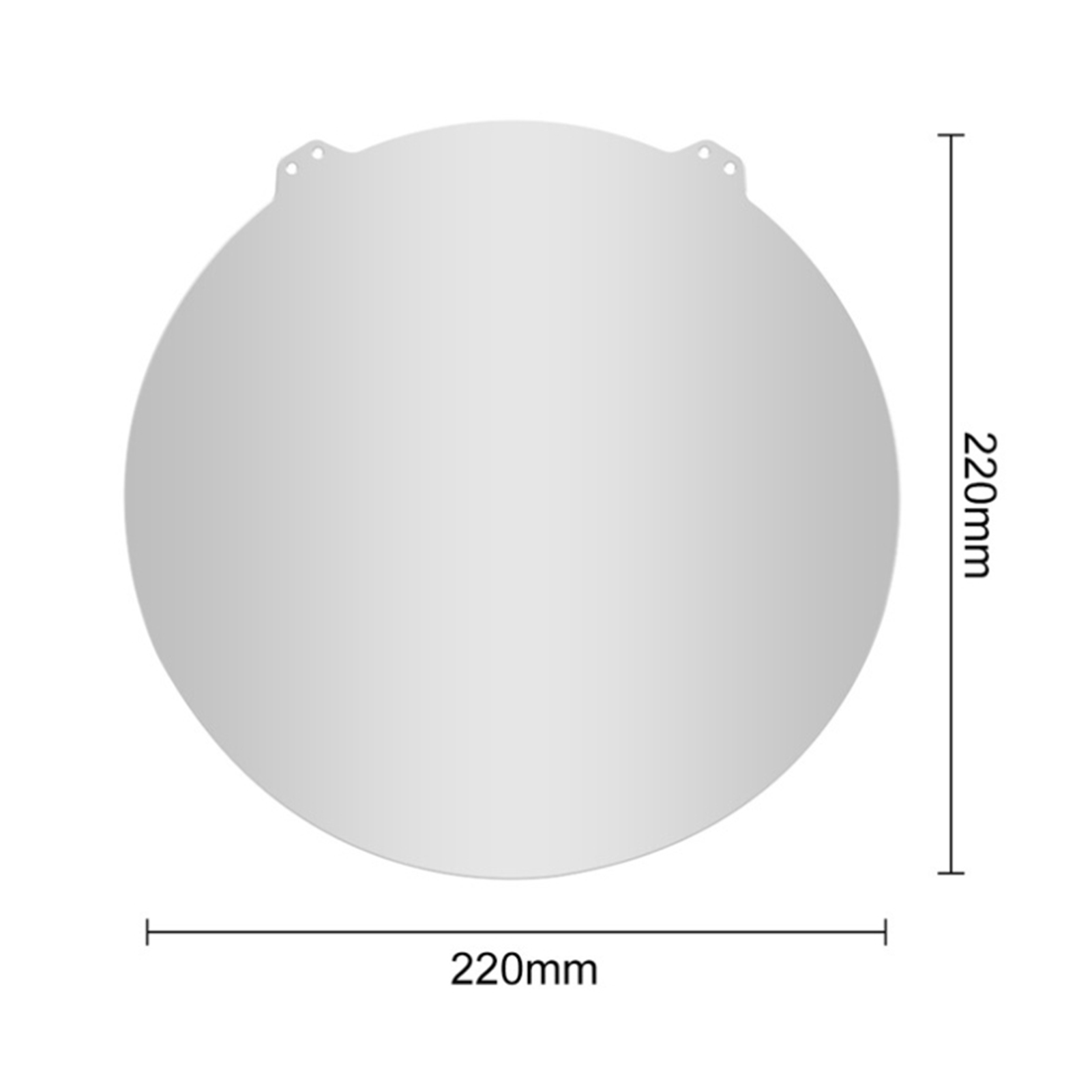 Spring Steel Sheet Plate Wear-resistant PEI Spring Steel Plate with Magnetic Base. 